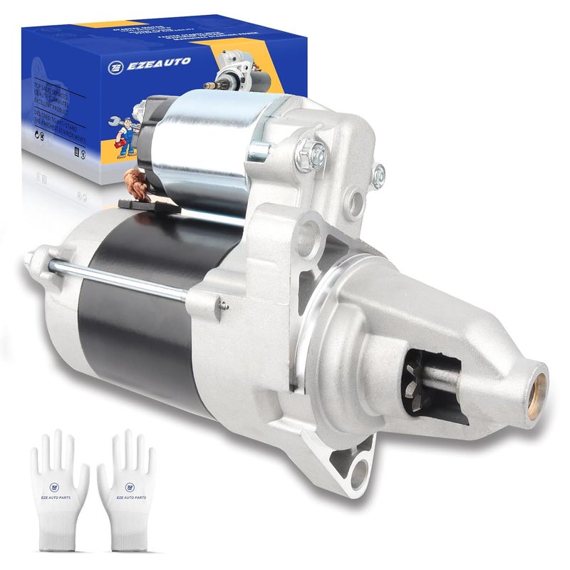 E EZEXPREZE Ezexpreze 19612 New Starter Motor Replacement for 35hp Briggs & Stratton Vanguard V-Twin 32hp Air Cooled Engine 845760 845640 845761 807383 809054 428000-0230 84006533 SND0529 410-52156 - Image 1